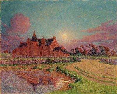 The Manor of Kervandu, c.1910 by Fernand Loyen du Puigaudeau